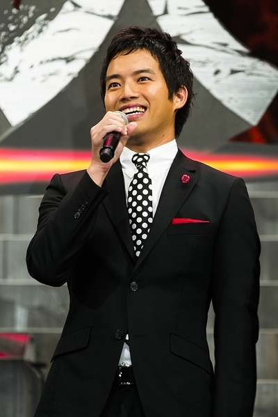 三浦貴大/Takahiro Miura, Jul 21, 2015 : Actor Takahiro Miura attends the Japan premiere of the film ''Attack On Titan'' on July 21, 2015. The Japanese film is based on the manga series of the same name, written by Hajime Isayama. The film is divided into two parts; the first part will hit theaters across Japan on August 1st and the second part, entitled ''Attack on Titan: End of the World'', is scheduled for release on September 19, 2015. (Photo by Rodrigo Reyes Marin/AFLO)