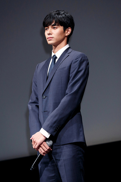 Actor Masahiro Higashide attends the stage greeting for the film Satoshi: A Move for Tomorrow at EX Theatre Roppongi on November 2, 2016, Tokyo, Japan. The screening is part of the 29th Tokyo International Film Festival which runs from October 25 til November 3. (Photo by Rodrigo Reyes Marin/AFLO)