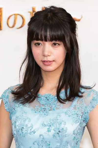 Japanese model Elaiza Ikeda poses for the cameras during the Japan premiere for the film Alice Through the Looking Glass on June 21, 2016, Tokyo, Japan. Wasikowska wearing a elegant black dress was joined by producer Suzanne Todd and director James Bobin to promote their sequel to Alice in Wonderland (2010) at Roppongi Hills Arena. The film hits Japanese theaters on July 1st. (Photo by Rodrigo Reyes Marin/AFLO)